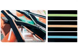 象牙白尼龍拉鏈 